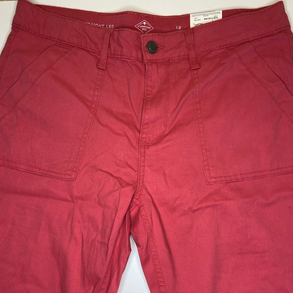 St John’s Bay. Women Straight Leg Pants in Pink